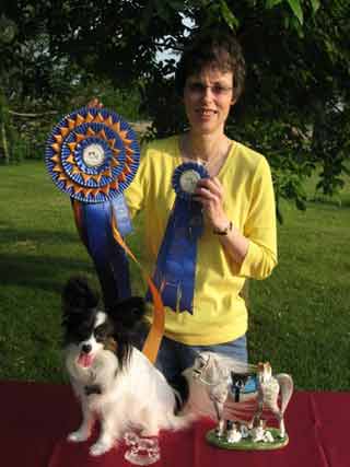 Karen Blinn and her dog Ezra